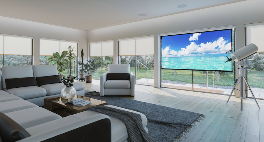 Movie Screens That Are Perfect for The Outdoors, Perfect for Inside