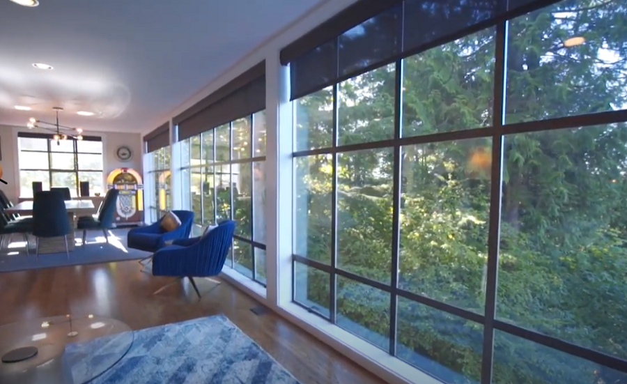 Go Bigger with Sivoia QS Triathlon Motorized Shades from Lutron